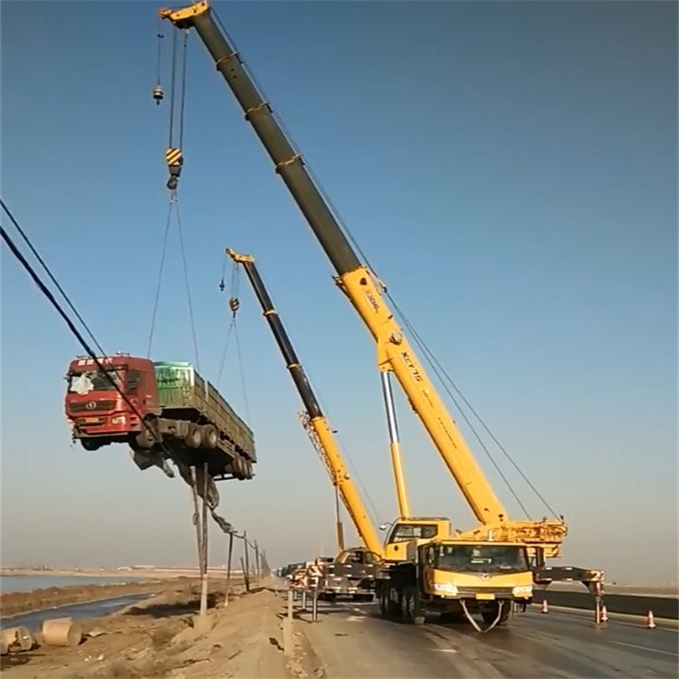 石河镇吊车怎么吊货车